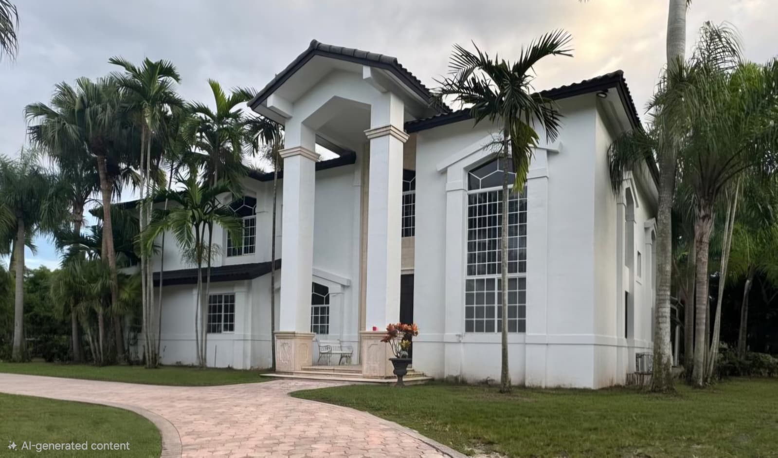 Home with nice entry