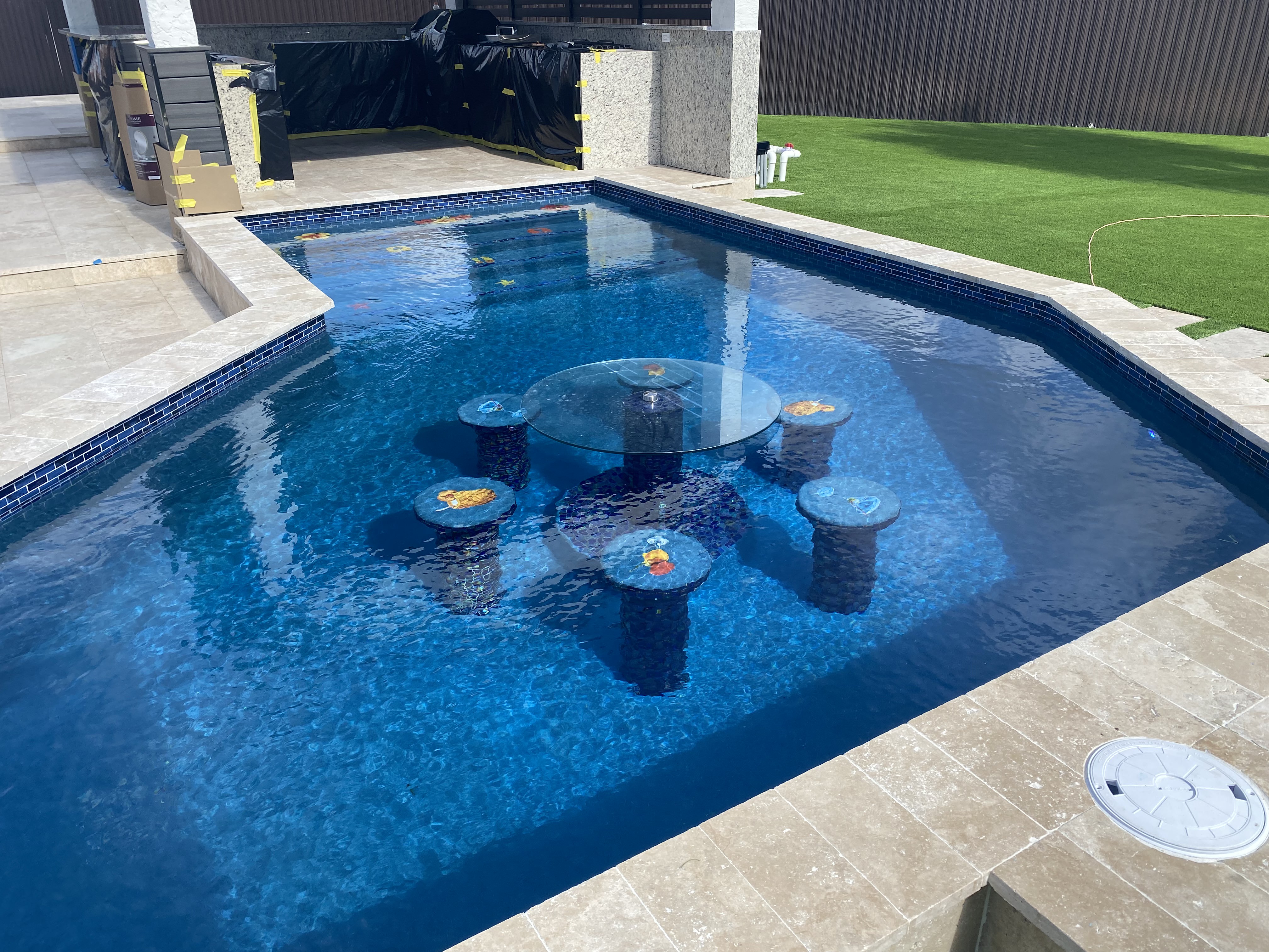 Pool example with table